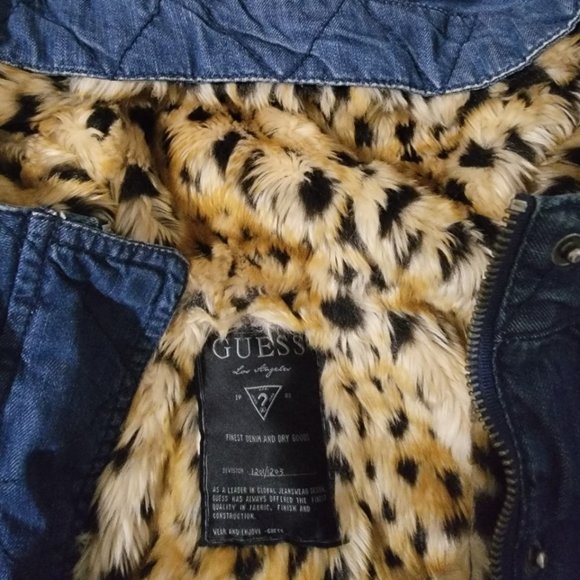guess jean jacket coat - Picture 4 of 5